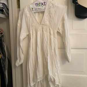 White free people dress